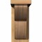 Ekena Millwork Crestline Smooth Corbel w/Backplate, Western Red Cedar, 5 1/2"W x 12"D x 12"H COR06X12X12CRE01SWR - alternate 2